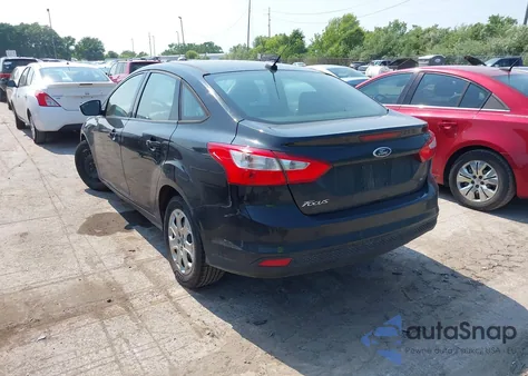 2012 Ford Focus Se из США, поврежденный, VIN 1FAHP3F29CL311587